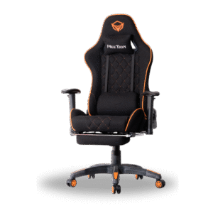 Silla Gamer negra elegante para jugar videojuegos