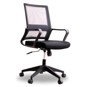 Silla de Oficina Ergonómica color Negro en Quito-Ecuador.