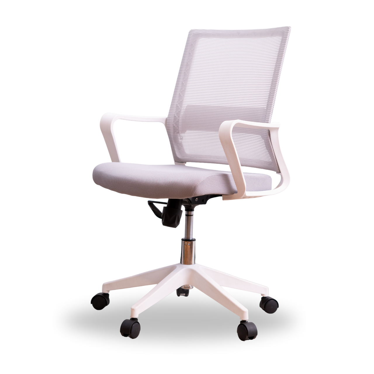 Silla de Oficina Ergonómica color Blanco en Quito-Ecuador.