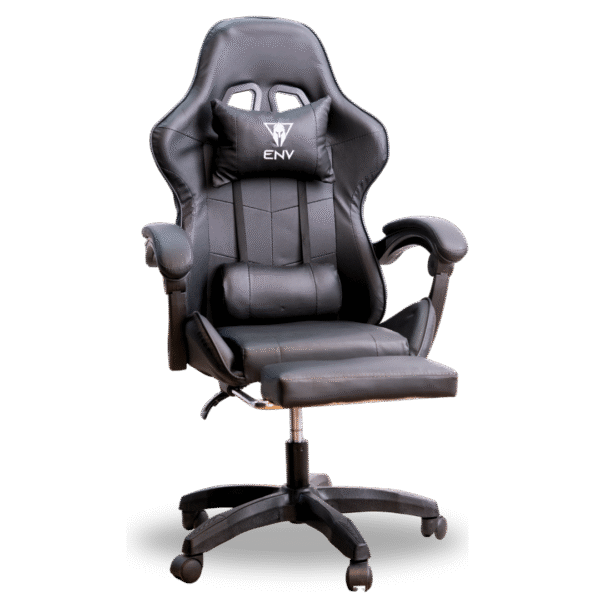 Silla Gamer Env color negro para gamers