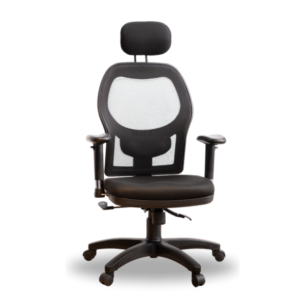 Silla Ergonomix color negro para oficina y mejorar tu postura