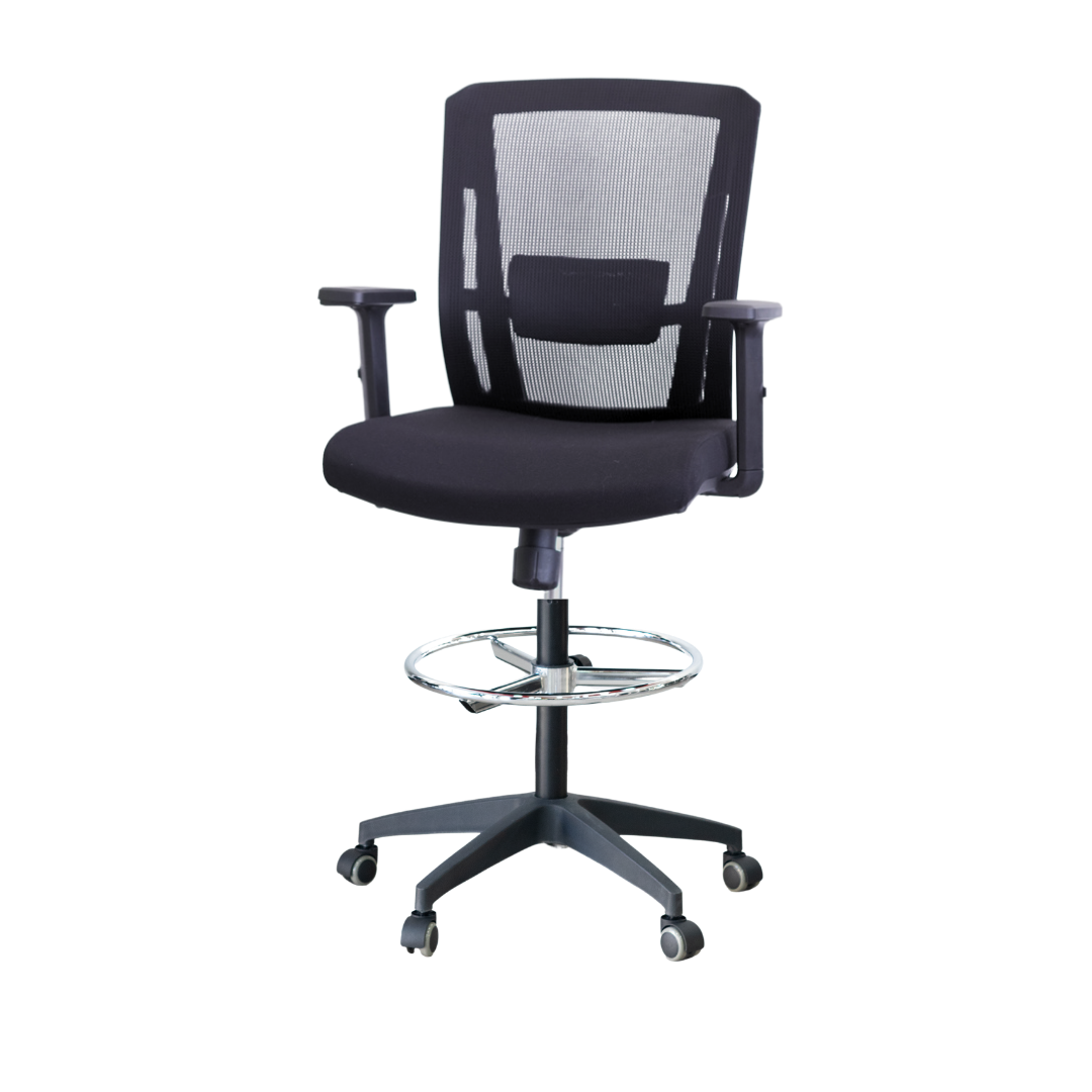 Silla ergonómica Ikea con apoyo lumbar y altura regulable